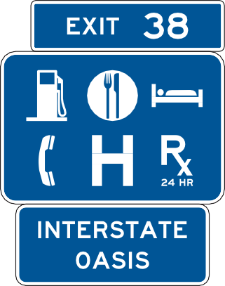 tourist oriented directional signs