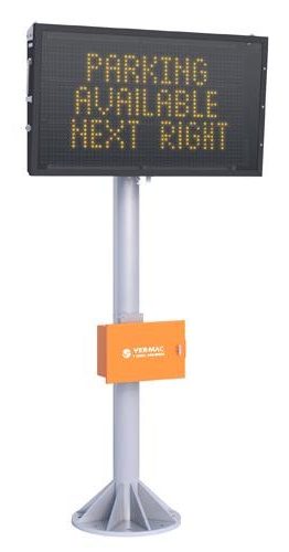 B 548 Post Mounted Message Sign
