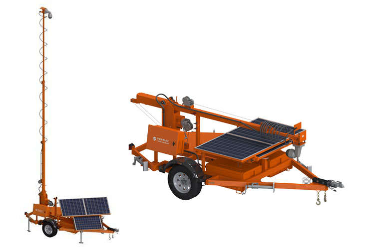 Ct 2430 Trailer Mounted Camera