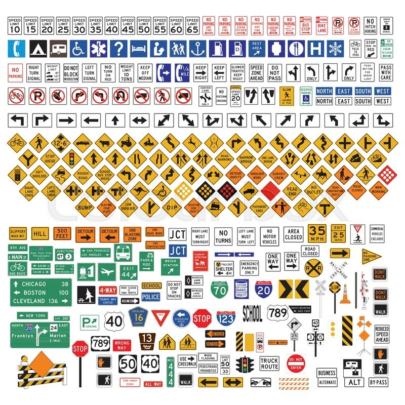 road-signs-and-their-names