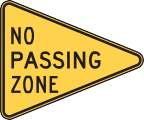 No Passing Zone