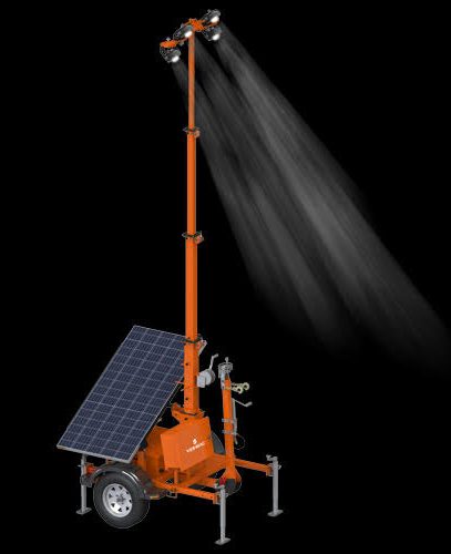 PSLT-6000 Trailer-Mounted Solar Light Tower