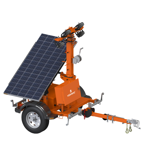 PSLT-4000S Trailer-Mounted Solar Light Tower