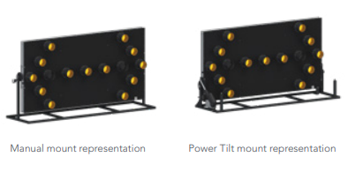 Power Tilt Mount With Auto Adjustment Feature
