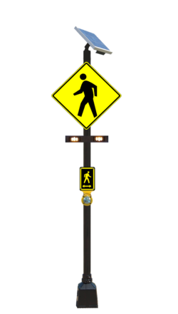 Rectangular Rapid Flash Beacon