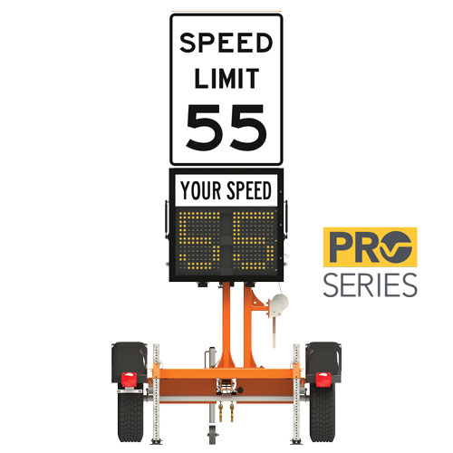Speed 55 Sign