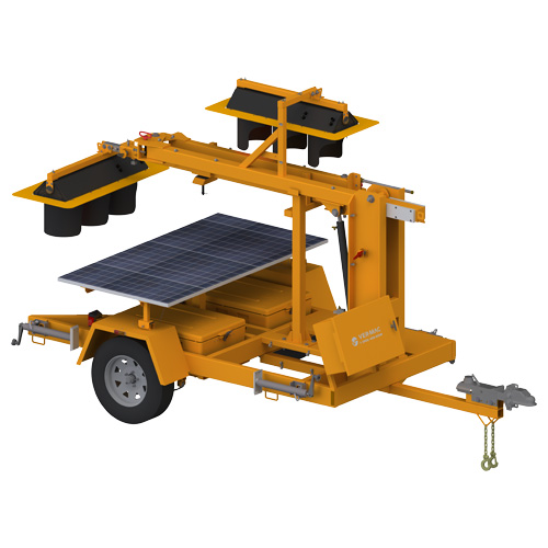 TLD-3612G3 Trailer-Mounted Traffic Signals