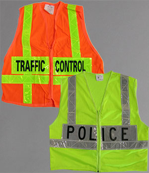 Safety reflectorized vests