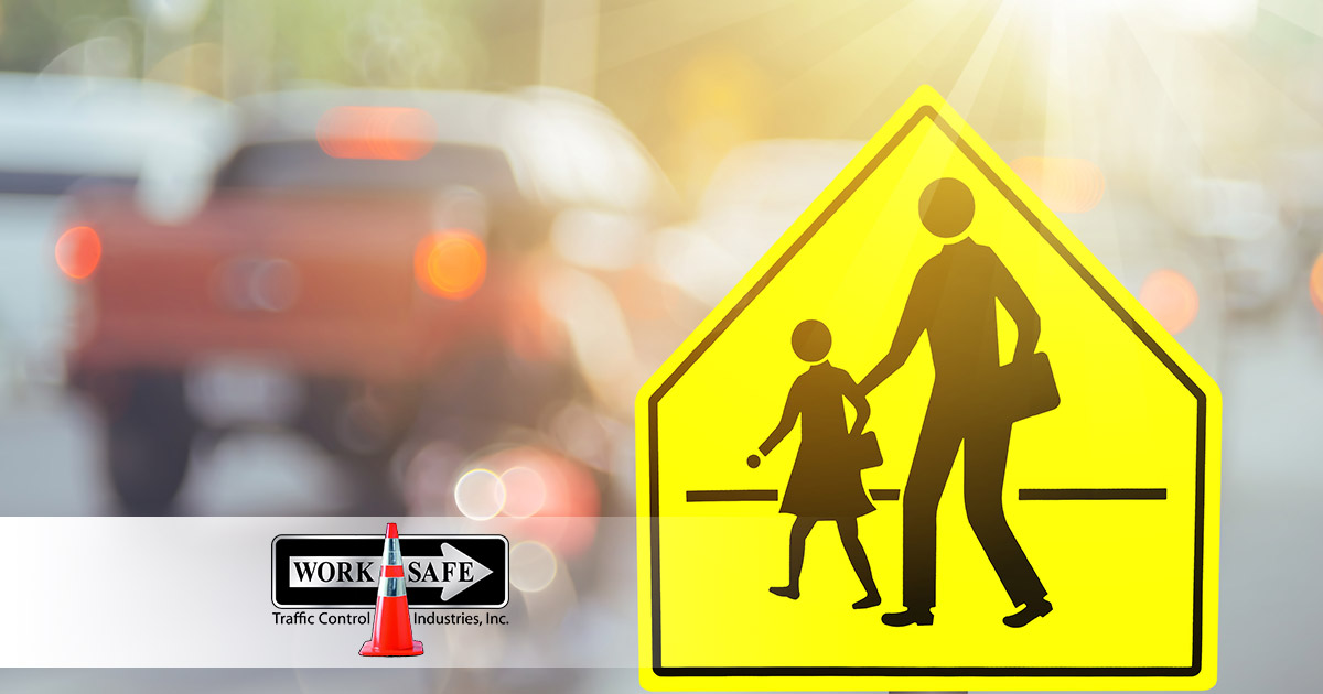 Use a slow pedestrian crossing (with graphic) sign to make a difference  in your community. Signs build awareness and create a safe environment. - A