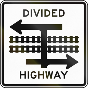 undivided highway