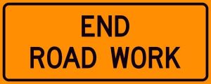 End Road Work