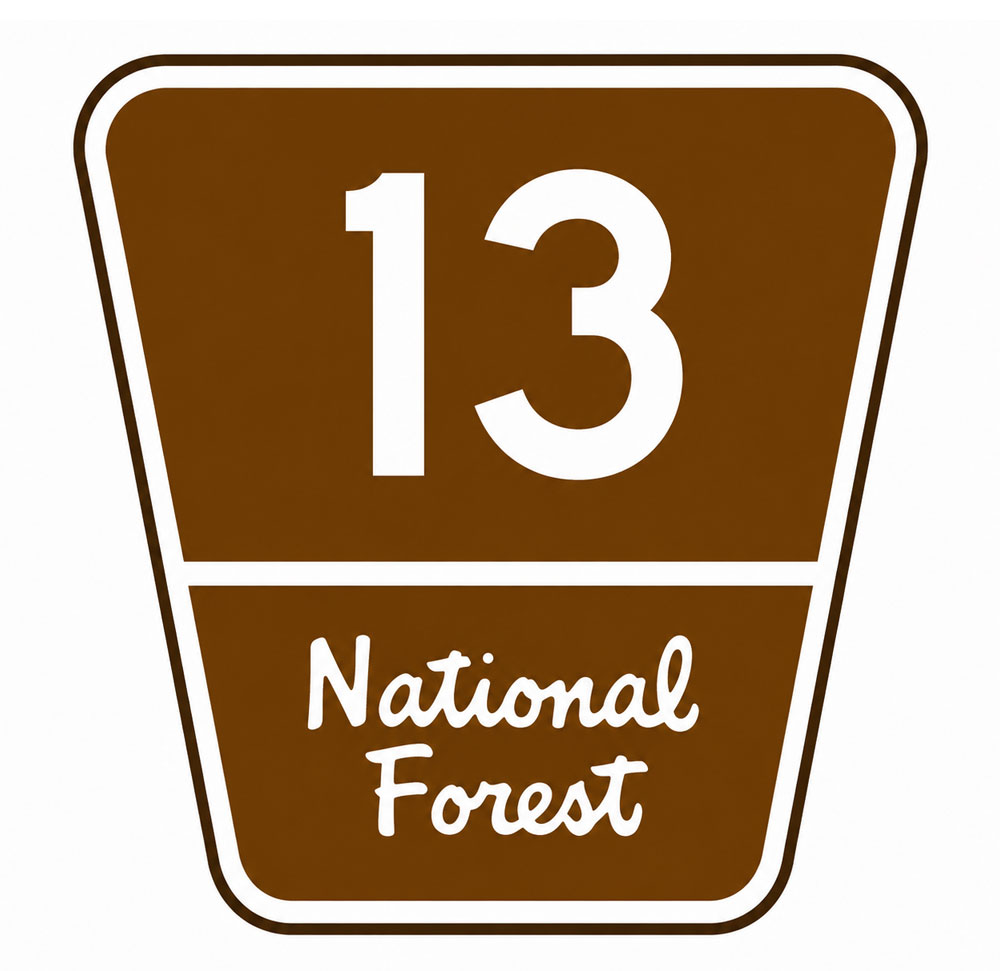 National Forest Sign