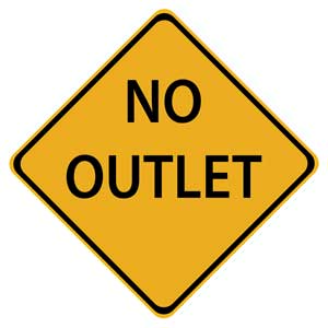 no outlet