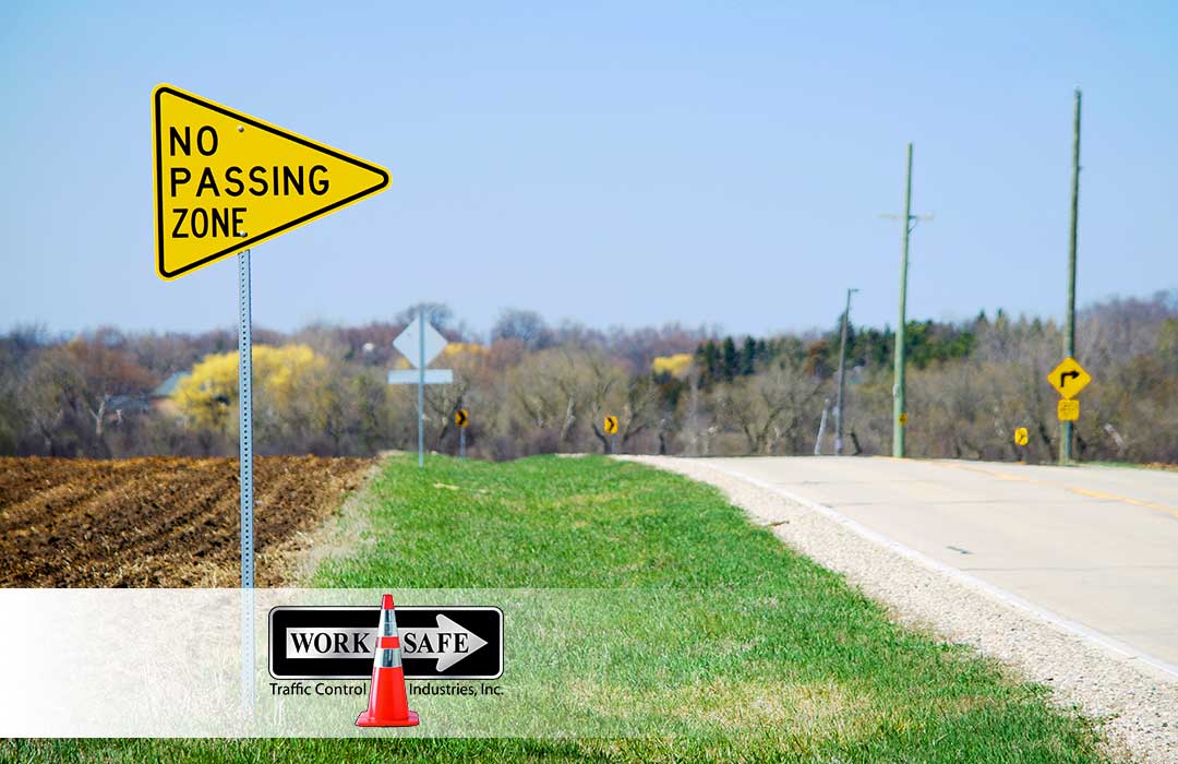 trapezoid shaped traffic sign