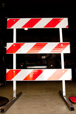 Type III Breakaway Barricades