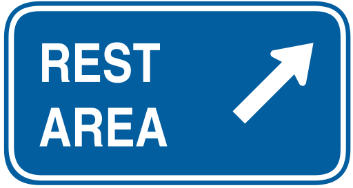 Blue alert on freeway signs