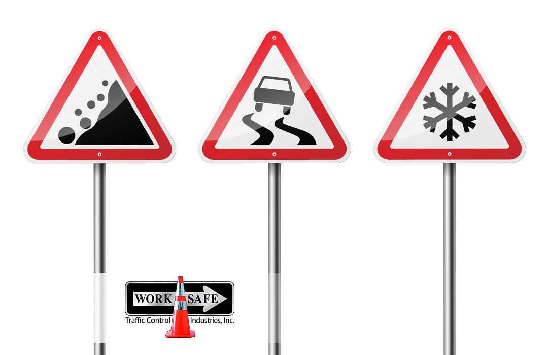 road warning signs and their meanings