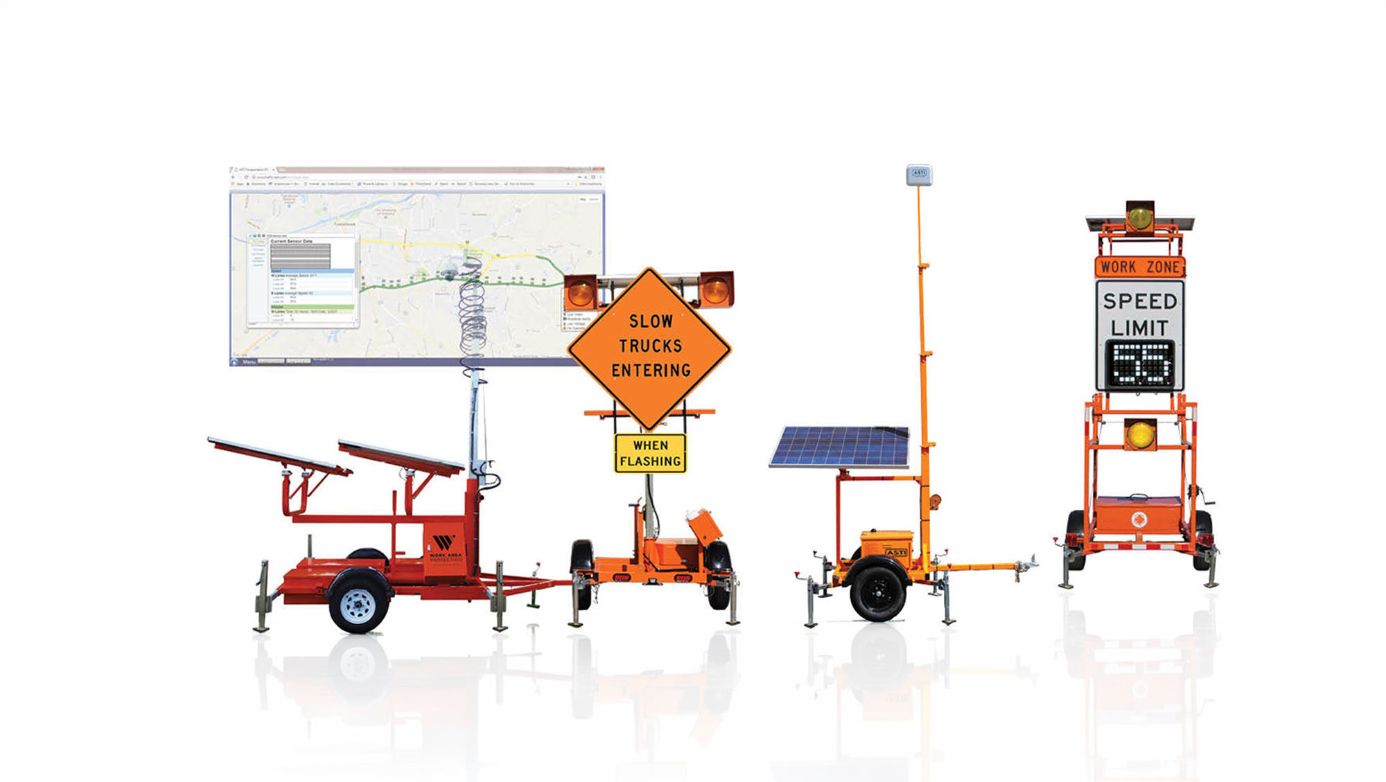 Smart Work Zone Signs