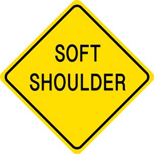 soft shoulder sign 