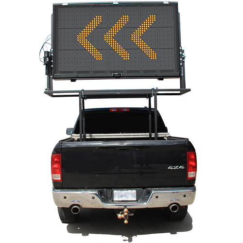 TM 548 Truck-Mounted Message Sign with LED Arrows