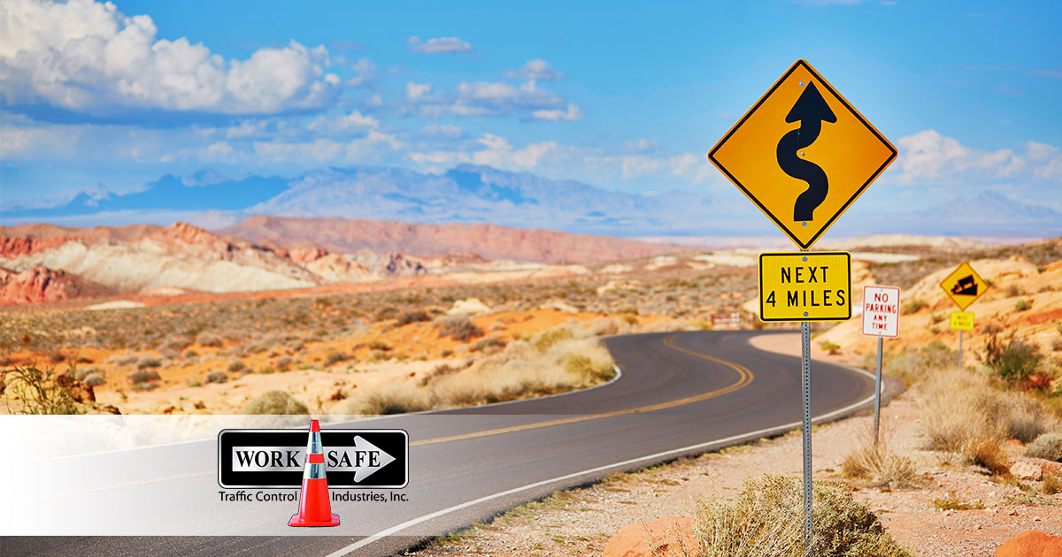 Winding Road Ahead Sign Meaning | Worksafe Traffic Control