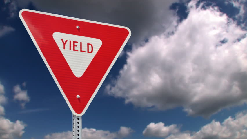 yield road signs